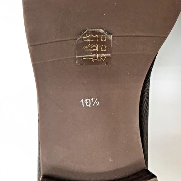 Marc Joseph Jackson St. Brown Grainy Leather Loafers Women's 10.5 Tasseled Shoes - Picture 10 of 10